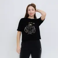 Guess Rhinestone Bear Boxy XS