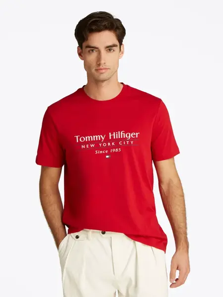 Tommy Hilfiger Logo Crew Neck T-Shirt S