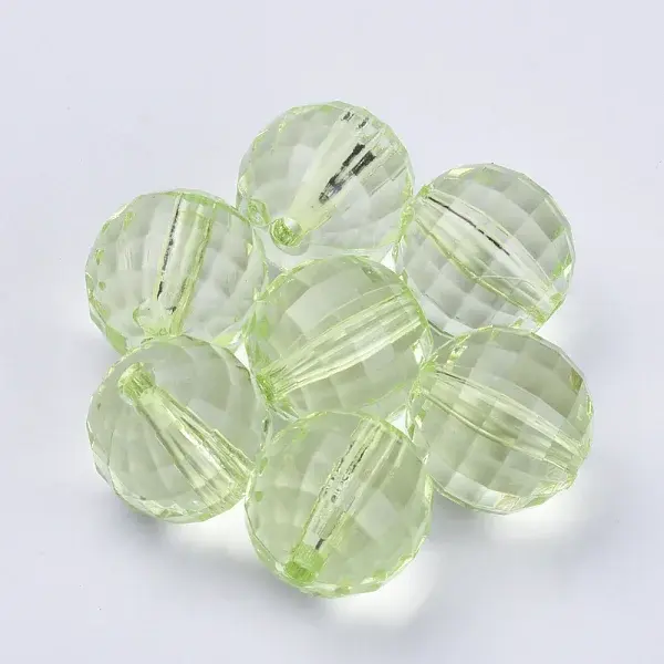 Transparent Acrylic Beads