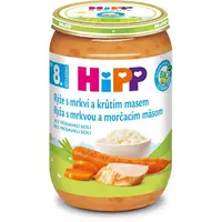 Hipp BIO rýže s mrkví a krůtím masem dětský příkrm 220 g