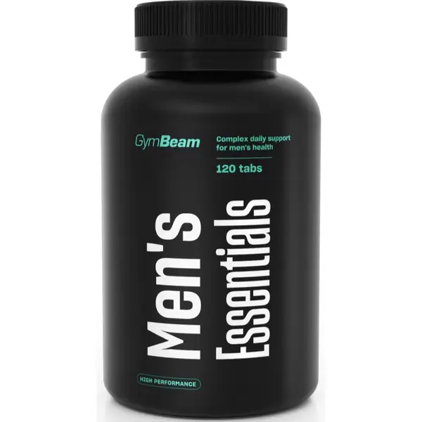 GymBeam Men's Essentials komplexní multivitamín pro muže 120 tbl