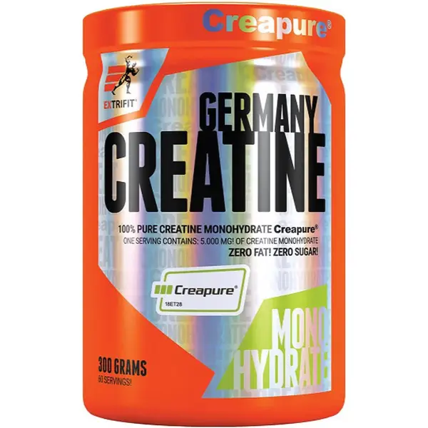 Extrifit Creatine Germany podpora růstu svalů 300 g