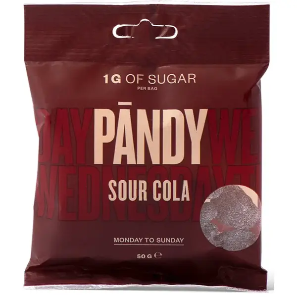 Pändy Candy Sour Cola želé bonbóny 50 g