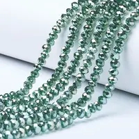 Electroplate Glass Beads Strands