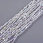 Electroplate Glass Beads Strands