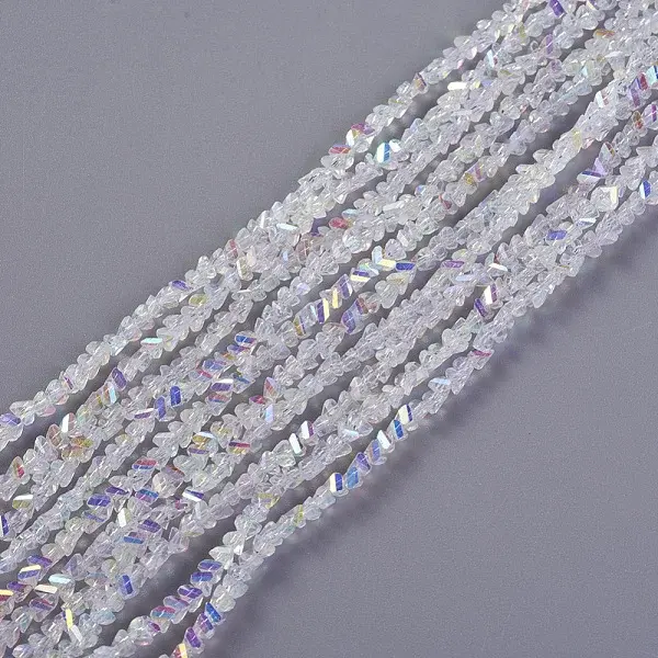 Electroplate Glass Beads Strands