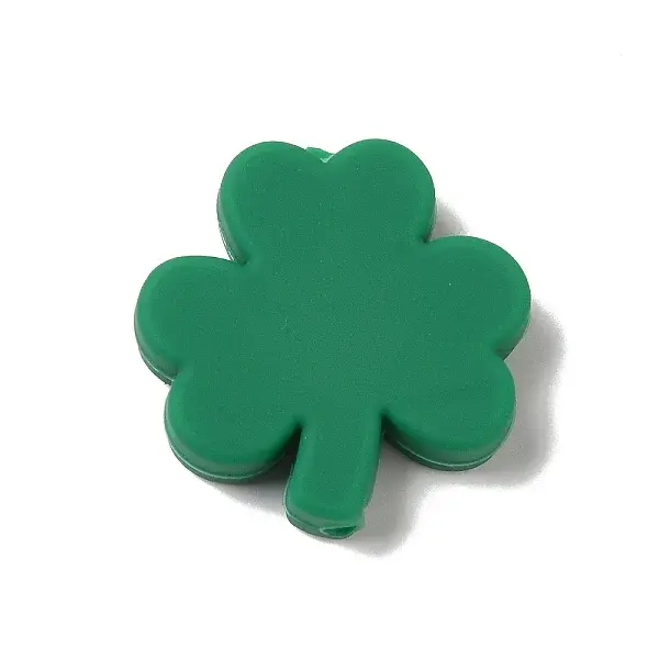 Clover Silicone Focal Beads
