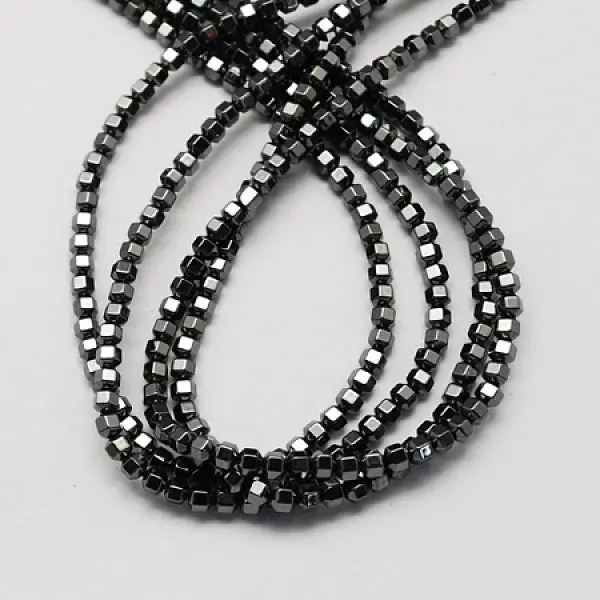 Non-magnetic Synthetic Hematite Beads Strands