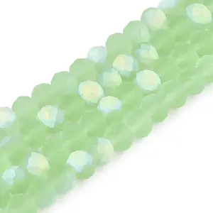 Transparent Glass Beads Strands