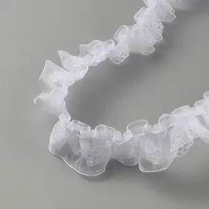 Double Layers Polyester Lace Trim