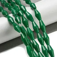 Natural White Jade(Dyed) Beads Strands