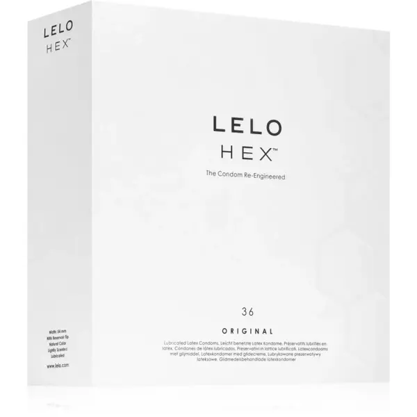 Lelo Hex Original kondómy 36 ks