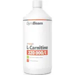 GymBeam L-Carnitine 220 000 mg/l výživový doplnok pre športovcov príchuť Orange 1000 ml