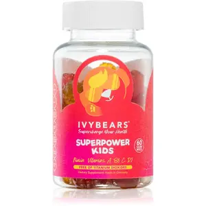 Ivy Bears Superpower Kids žuvacie medvedíky s multivitamínovým komplexom pre deti 190 g
