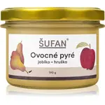 Šufan Pyré jablko-hruška ovocné pyré 190 g