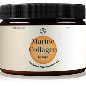 Jeme zdravo Prémiový kolagen s kyselinou hyaluronovou a vitamíny C a E hydrolyzovaný kolagén s kyselinou hyalurónovou príchuť Orange 213 g