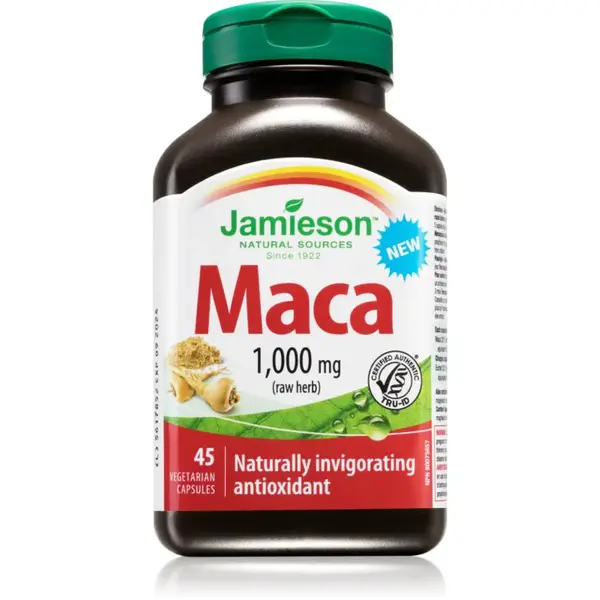 Jamieson Maca 1000 mg kapsuly na podporu hormonálnej rovnováhy 45 cps