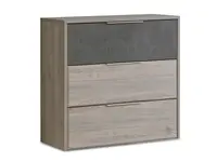 Zásuvková komoda pamplona - dub nelson/beton