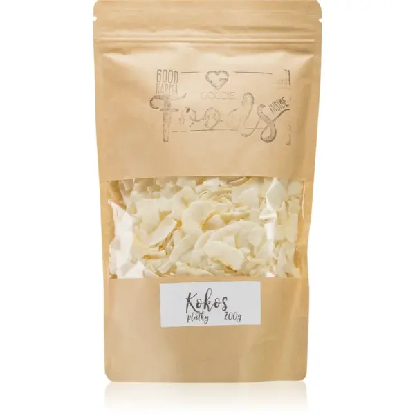 Goodie Kokosové chipsy kokosové plátky 200 g