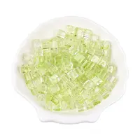 Baking Paint Transparent Glass Beads