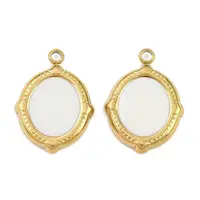 304 Stainless Steel Enamel Pendants