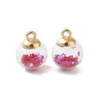 Glass Round Pendants