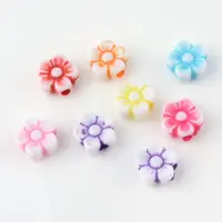 Craft Style Acrylic Corrugated Beads