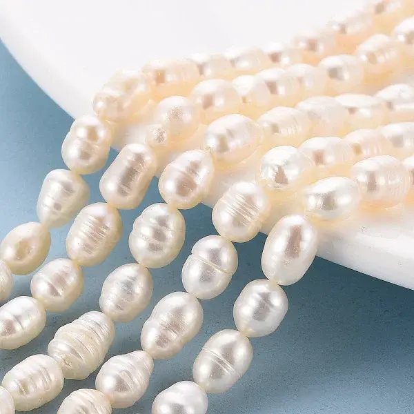 Natural Cultured Freshwater Pearl Beads Strands