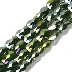 Electroplate Glass Beads Strands