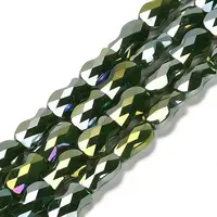 Electroplate Glass Beads Strands