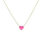 304 Stainless Steel Heart Pendant Necklaces