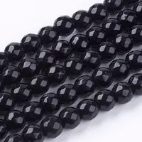 Natural White Jade Bead Strands