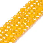 Electroplate Glass Beads Strands