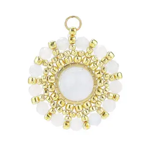 Handmade Japanese Seed Beads Pendants