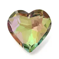 Electroplate Glass Charms