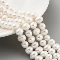 Natural Cultured Freshwater Pearl Beads Strands
