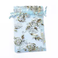 Organza Drawstring Jewelry Pouches