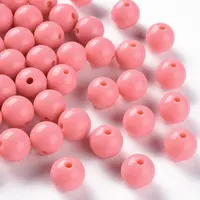 Opaque Acrylic Beads
