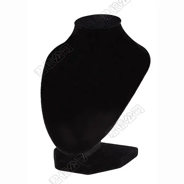 Velvet Necklace Display Bust