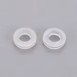 Comfort Plastic Pads for French Clip Earrings