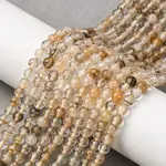 Natural Rutilated Quartz Beads Strands