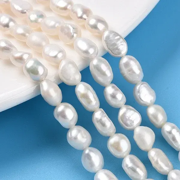 Natural Cultured Freshwater Pearl Beads Strands