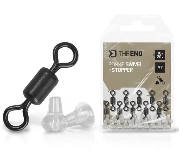 Delphin ronnie obratlík set theend + stopper 10+20 ks - 7