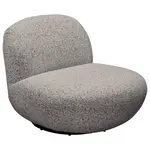 MID.YOU KŘESLO, textil, šedá