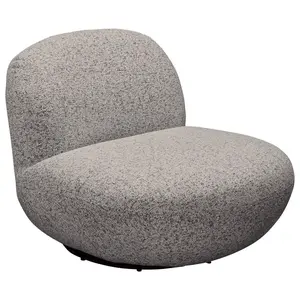 MID.YOU KŘESLO, textil, šedá