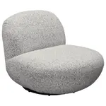 MID.YOU KŘESLO, textil, světle šedá