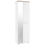 MID.YOU SKŘÍŇ NA ODĚV, barvy dubu, bílá, 60/198/38 cm