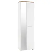 MID.YOU SKŘÍŇ NA ODĚV, barvy dubu, bílá, 60/198/38 cm