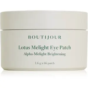 BOUTIJOUR Lotus Melight Eye Patch hydrogelová maska na oční okolí proti vráskám a tmavým kruhům 33 pár