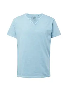 BLEND Tričko 'Ashton'  svetlomodrá